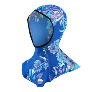Nike Swim M/L Hijab Swoosh Medium / Large Hyper Royal Holiday Beach Summer RRP30 - Picture 1 of 6