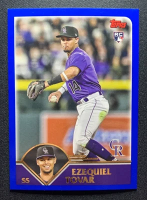 2023 Topps Archives #217 Ezequiel Tovar RC Rockies - Image 1 of 2