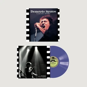 Demetrius Stratos Concert All'Elfe Live Vinyle 180gr LP Coloré Bleu Neuf - Imagen 1 de 1