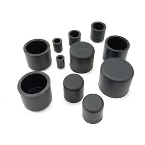 3.7mm-78.5mm Black Silicone Rubber Hose End Blanking Cover Round Caps Off Bungs - Picture 1 of 61