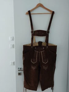 trachtenlederhose herren kurz gebraucht Gr.58 - Bild 1 von 4