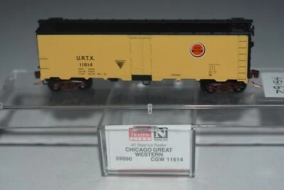 Frigorífico de una sola puerta escala N MTL 5909 Chicago Great Western 40' 11614 C48401 Foto 1 de 2