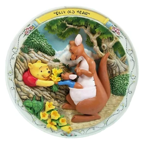 Bradford Exchange Winnie The Pooh Collectible Plate "Silly Old Bear" #A11418 3D - Picture 1 of 3