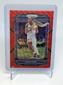 2023/24 Panini Prizm WNBA - QUEEN EGBO - RED WAVE PRIZM - #78