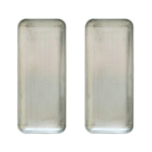 2 Pcs Retro Storage Tray Sturdy Serving Tray With Handles Storage Compartment - Picture 1 of 12
