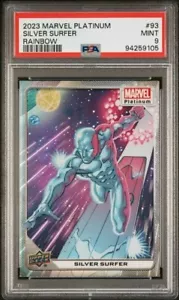 Silver Surfer #93 Rainbow PSA 9 Upper Deck 2023 Marvel Platinum - Picture 1 of 3