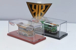Hot Wheels Kool Kombi Lot Of 2 Green / Gold Spectraflame Custom - Picture 1 of 12