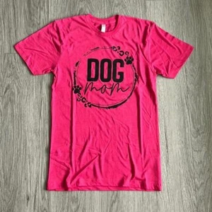 Dog Mom Hot Pink Graphic Tee Size XXL  - Bild 1 von 5