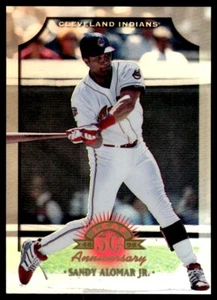 1998 DONRUSS COLLECTION PRIZED LEAF RETRO Sandy Alomar Jr. Cleveland Indians #87 - Picture 1 of 2