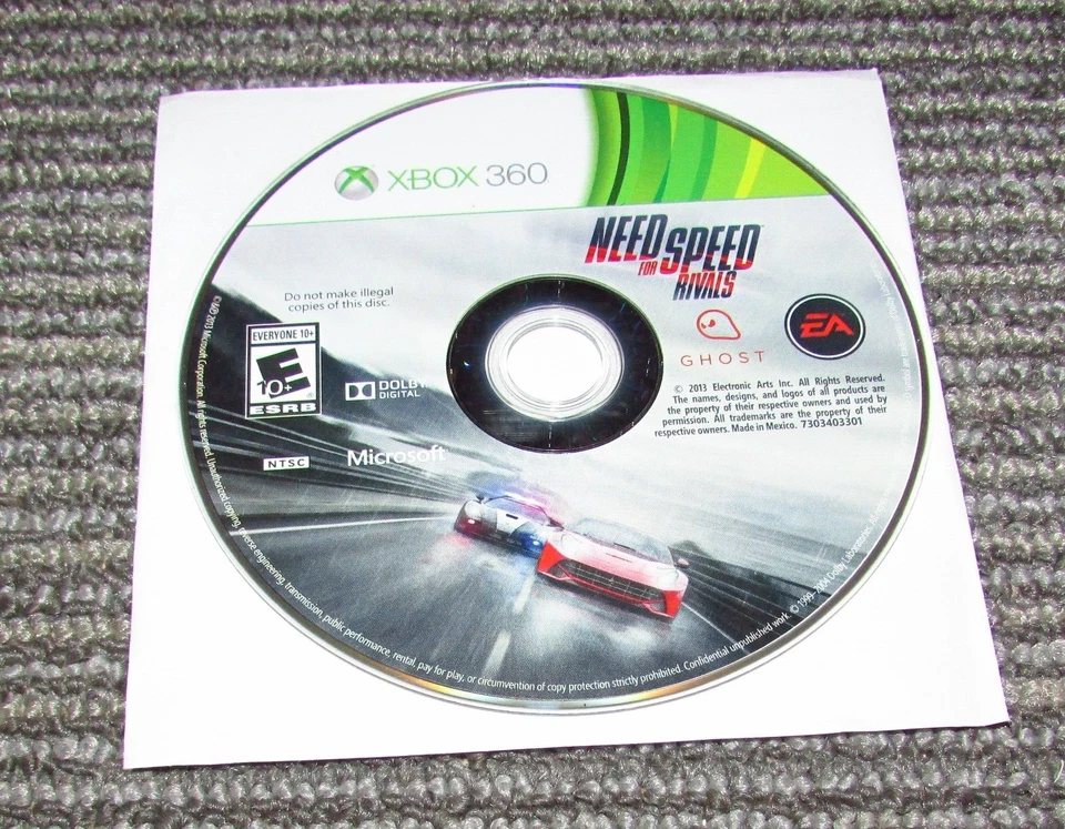 Need for Speed Rivals (Game Only) Xbox 360 Fast Shipping - Image 1 of 1