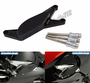 Lefthand Engine Stator Crash Sliders Protector Black Fit 2011-2017 SUZUKI GSR750 - Picture 1 of 12