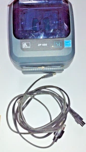 Zebra 450 Printer ZP450-0501-0000A Tested With Power Adapter And USB - Picture 1 of 7