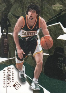 2003-04 Upper Deck Black Diamond Basketball Bronze #77 Vladimir Radmanovic /100
