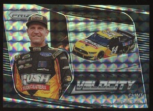 2020 Panini Prizm Black Finite Velocity Clint Bowyer #75 -  1/1 ONE OF ONE