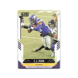 C.J. Ham 2021 Score #153 Minnesota Vikings Football Card NM - Picture 1 of 3