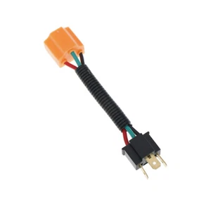 H4 headlight bulb ceramic socket plug connector wiring harness`h; - Picture 1 of 9