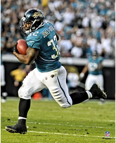 Maurice Jones-Drew Jacksonville Jaguars Unsigned Running 16" x 20" Photo Cover