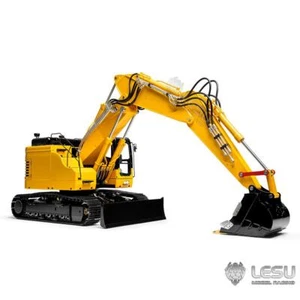 LESU 1/14 Aoue ET26L Hydraulic RC Tracked 3-Arm Excavator Metal Digger Model - Picture 1 of 12