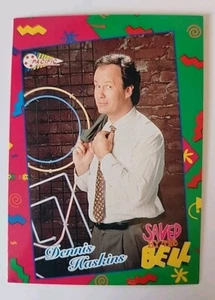 Tarjeta de colección 1992 Pacific Saved by the Bell Mr Belding #66 Dennis Haskins - Imagen 1 de 2