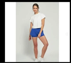 LIJA PANTALONCINO DONNA MARA ACTIVEWEAR BLU PICCOLO O MEDIO NUOVO CON ETICHETTE - Foto 1 di 6