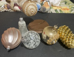 Lote de 6 adornos vintage hechos en Alemania Occidental muy detallados - Imagen 1 de 7