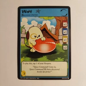 Neopets TCG # 233/234 Warf Base Set Einzelkarte WOTC - Bild 1 von 4