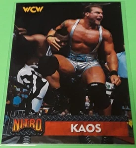 WCW NWO 1999 Topps Nitro Card KAOS #18 Wrestling High Voltage Rage Tag Team VG - Bild 1 von 1
