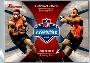2012 Bowman #CC-JP LaMichael James / Chris Polk Combine Competition - Picture 1 of 2