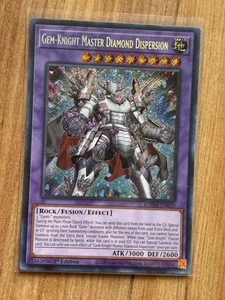 Yugioh BLMM-EN020 Gem Knight Master Diamond Dispersion BLMM Secret Rare 1st NM - Bild 1 von 1