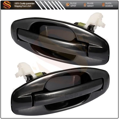 Manijas de puerta exterior traseras izquierda derecha Hyundai Santa Fe 2001-06 2 un. Foto 1 de 4
