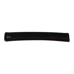 99666 17" long gear shifter cover black w/red stitching truck peterbilt kenworth - Picture 1 of 4