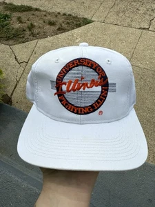 Vintage Illinois Fighting Illini SnapBack Mütze Cap The Game Circle Logo 80er 90er - Bild 1 von 12