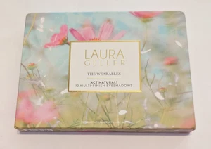 Laura Geller The Wearables Act Natural 12 Multi-Finish Eyeshadows - Sealed Box - Picture 1 of 3