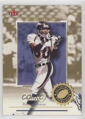 2001 Fleer Authority Prominence Numbered to 125 /125 Rod Smith #55 - Image 1 of 2