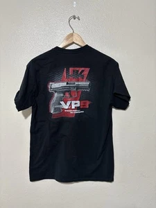 HK Heckler & Koch H&K Long Sleeve Shirt Size Small Black Pistol - Picture 1 of 4