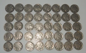 Roll of 40 1936 Buffalo Nickels- Solid Date Roll full dated - Picture 1 of 6