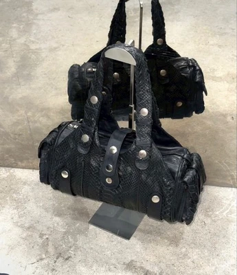Black Python Chloé Silverado - Image 1 of 2