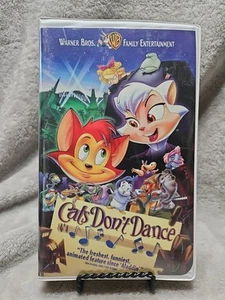 Cats Don't Dance VHS (Warner Brothers 1997) Clamshell Scott Bakula - Picture 1 of 3