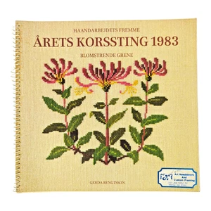 Arets Korssting 1983 Haandarbejdets Fremme Gerda Bengtsson Cross Stitch Patterns - Picture 1 of 5