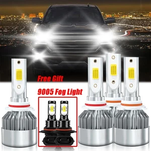 LED Headlight Hi/Lo Fog Light Bulb For Chevy Silverado 3500 Classic 2007-2007 - Picture 1 of 11