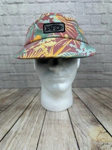 AFTCO Multicolor Floral Pattern Fishing Sun Visor Adjustable Hat Cap Beach - Picture 1 of 11