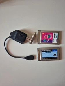 Pcmcia Card  Lan 1 D-link e 1 3COM  - Foto 1 di 4