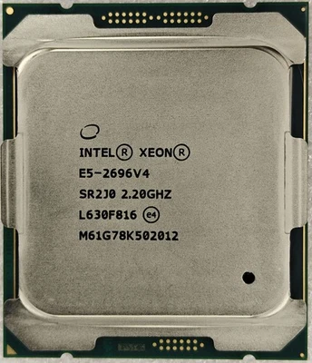 Intel Xeon e5-2696 v4 CPU processor OEM 2.2ghz 22c 44t lga2011-3 sr2j0 cpu - Image 1 of 2