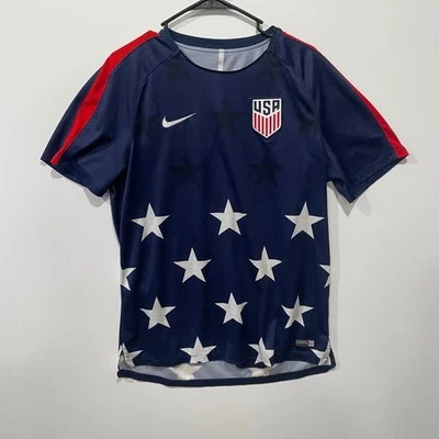 Camiseta de fútbol para hombre Nike USA grande Dri Fit estrellas y rayas Foto 1 de 4