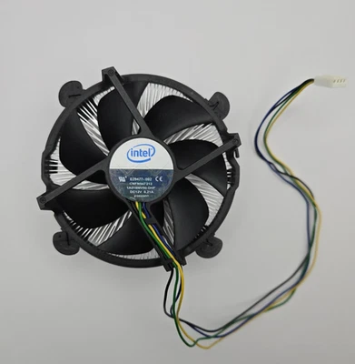 Intel E29477-002 Socket 1366 Copper Core/Aluminum Heat Sink & 4" Fan - Image 1 of 3
