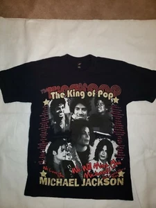 Michael Jackson King of Pop Tshirt Circa 2009 Death Tribute A+ Brand - Picture 1 of 6