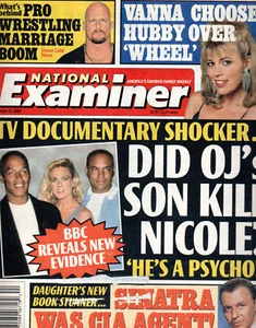 NATIONAL EXAMINER Magazine October 31 2000 OJ Simpson Vanna White Frank Sinatra - Imagen 1 de 2