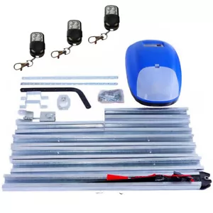 Antrieb Garagentorantrieb Set mit Kette und Laufschiene 120kg inkl. 3 Handsender - Bild 1 von 12