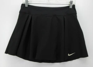 Nike Skirt Women Medium Black Skort Mini Golf Dri-Fit Tennis Stretch Swoosh - Picture 1 of 10