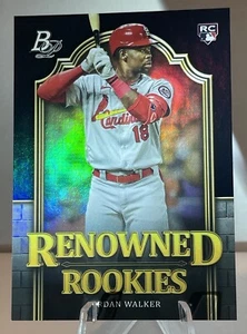 🔥2023 JORDAN WALKER Bowman Platinum Renowned Rookies RC - Cardinals🔥 - Picture 1 of 2